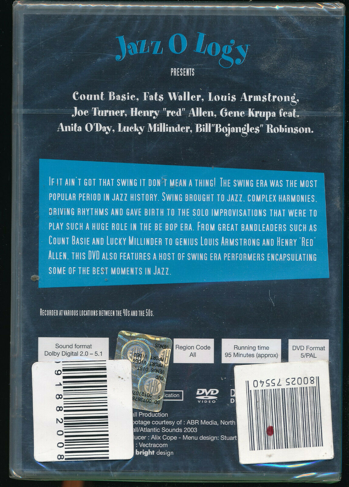 EBOND Jazz O Logy - Count Basie And Friends DVD D555110