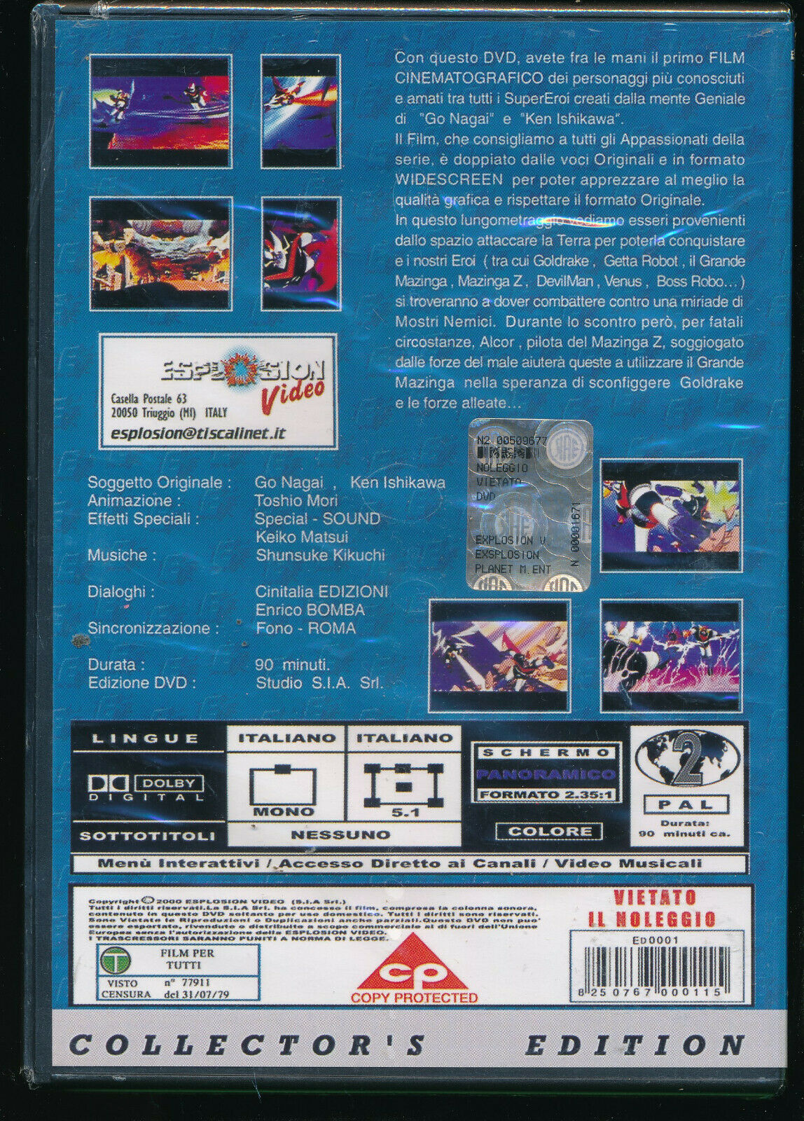 EBOND Mazinga Contro Goldrake DVD D555152