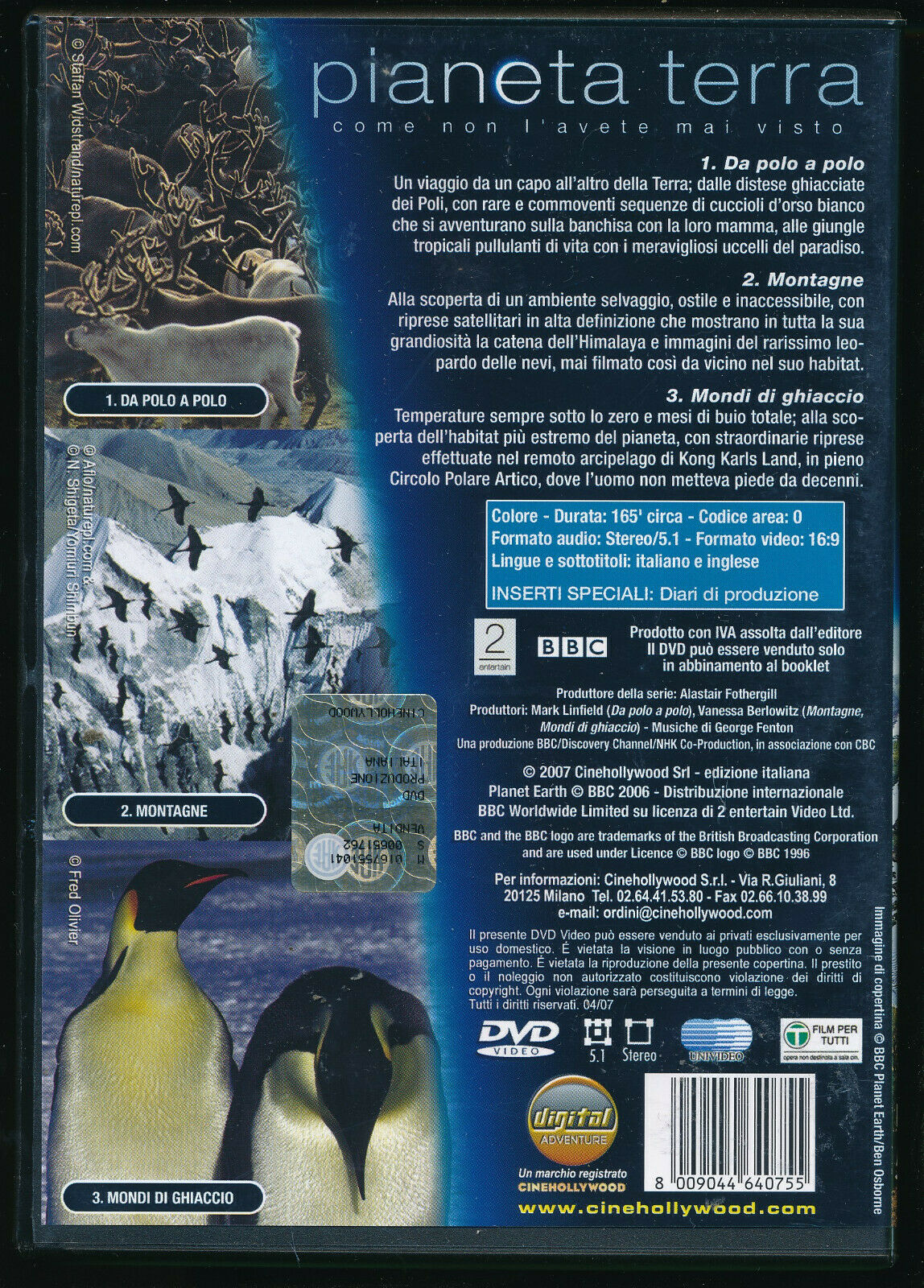 EBOND Pianeta Terra - Da Polo a Polo DVD D555162