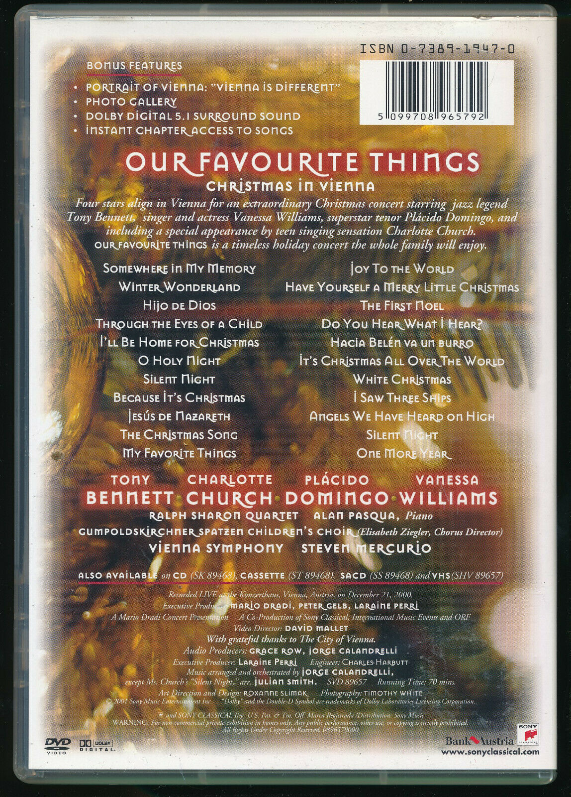 EBOND Our Favourite Things DVD D555322
