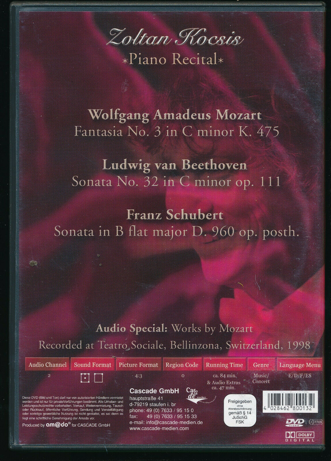 EBOND Piano Recitals DVD D555328