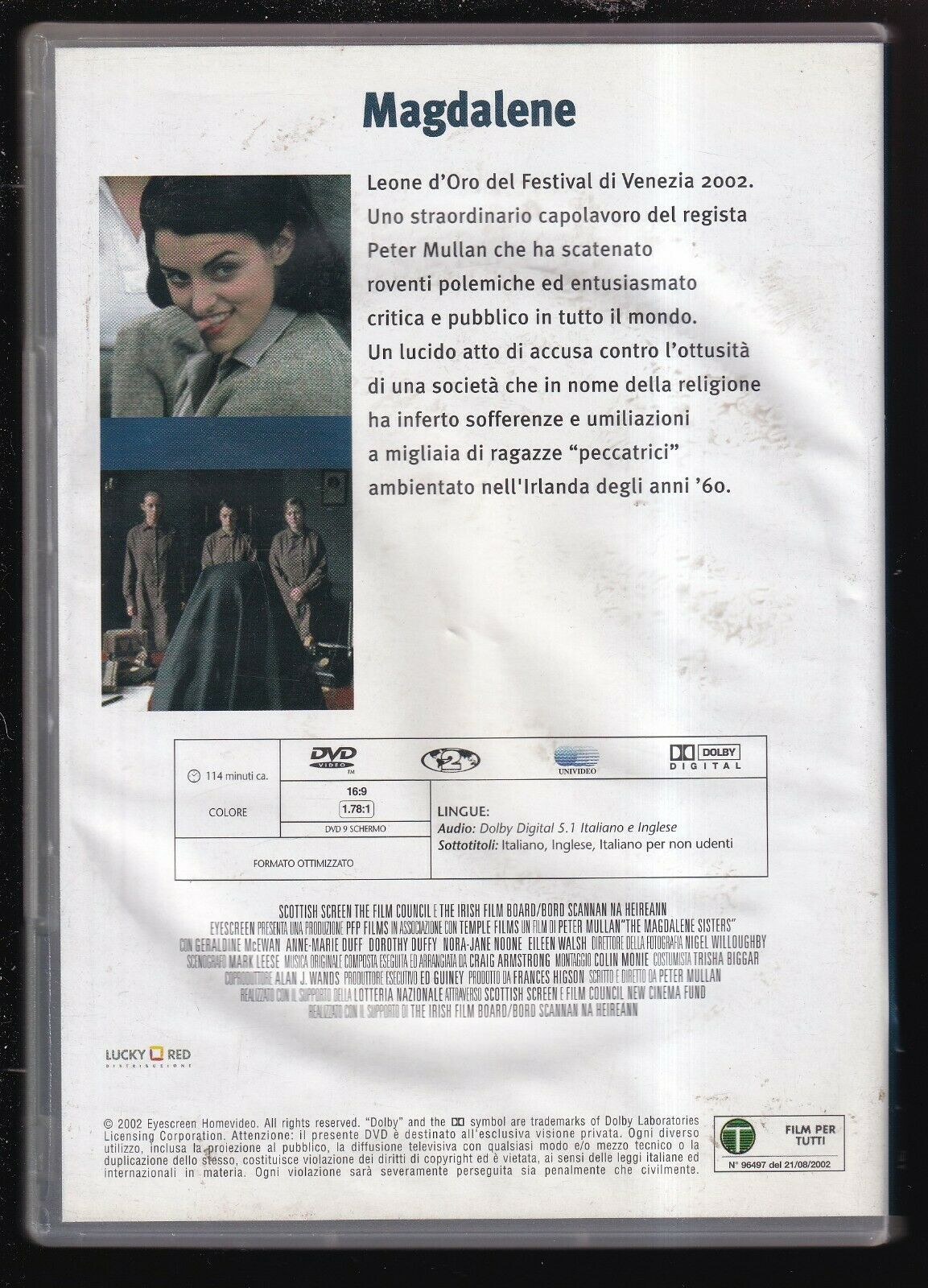 EBOND Magdalene DVD Editoriale D555407