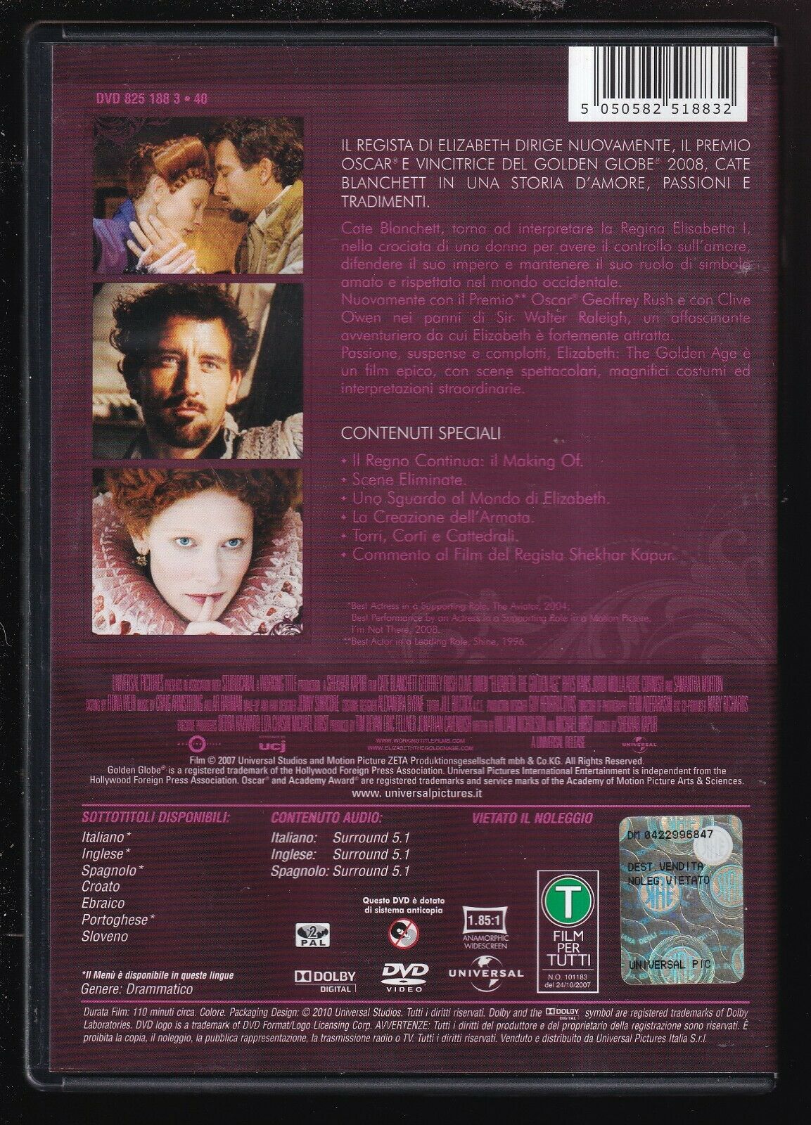 EBOND Elizabeth - The Golden Age DVD D555420