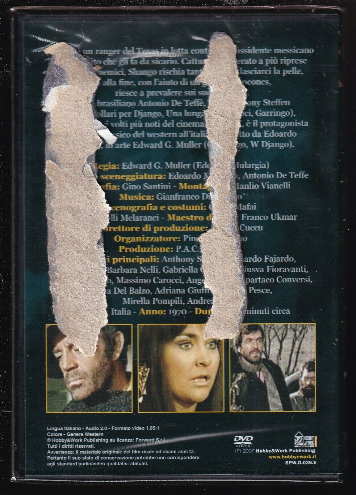 EBOND Shango, La Pistola Infallibile DVD Editoriale D555433