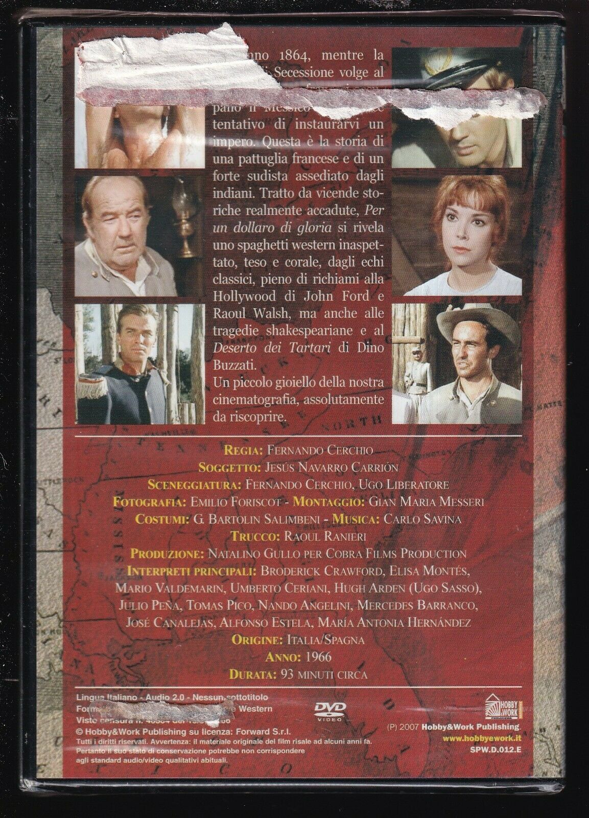 EBOND Per Un Dollaro Di Gloria DVD Editoriale D555436
