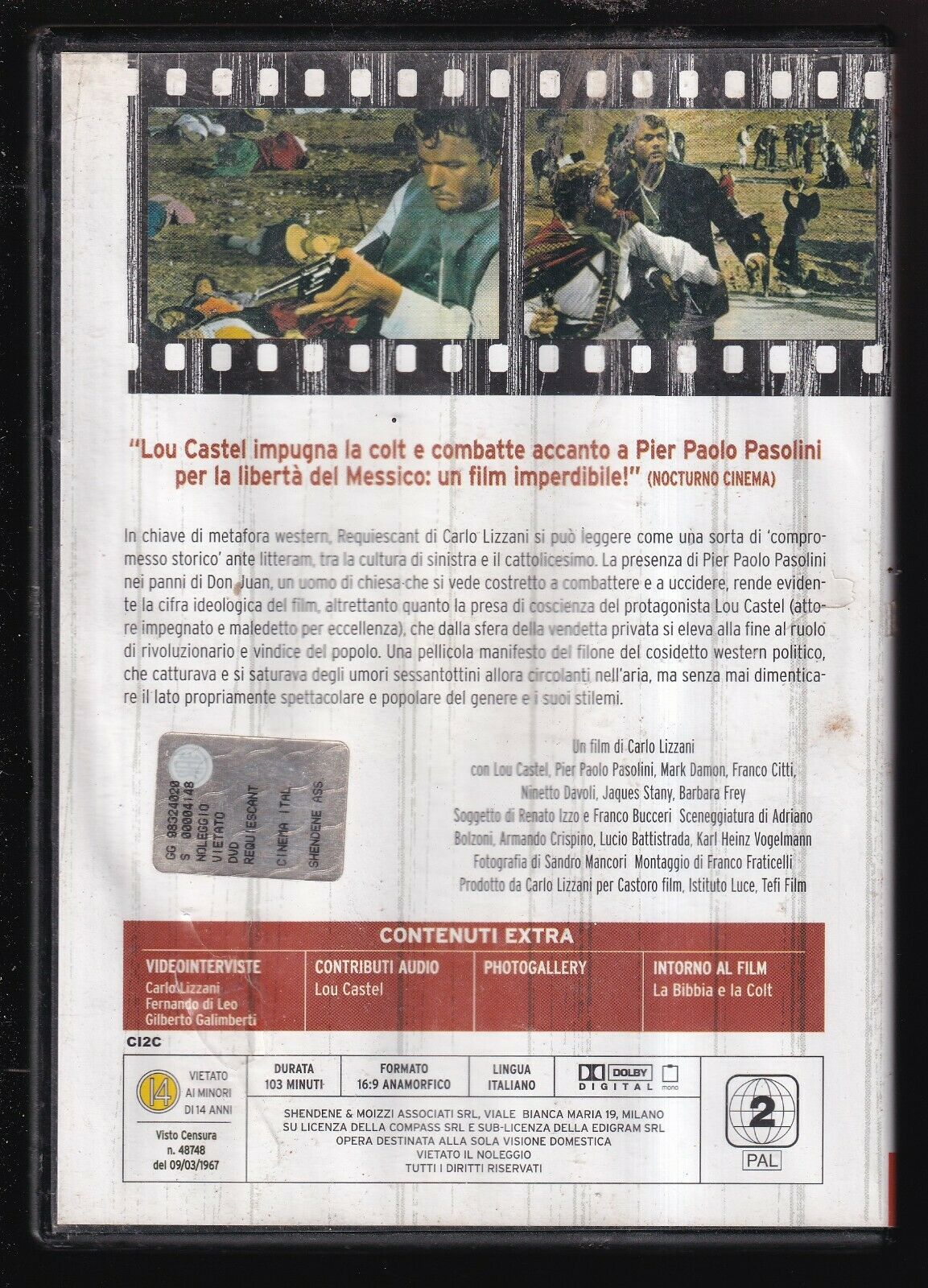 EBOND  Requiescant DVD Editoriale D555517