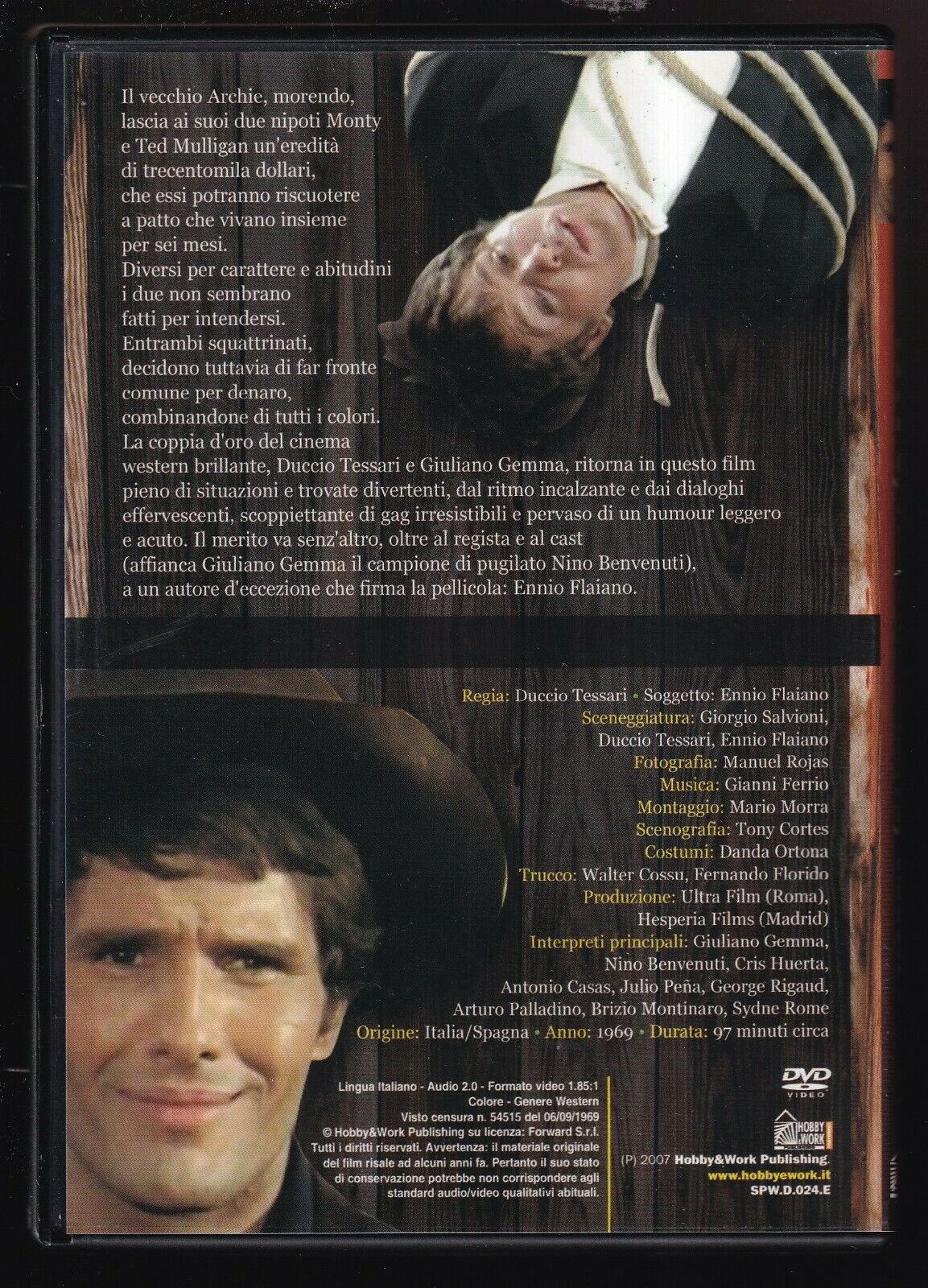 EBOND Vivi o Preferibilmente Morti DVD Editoriale D555902