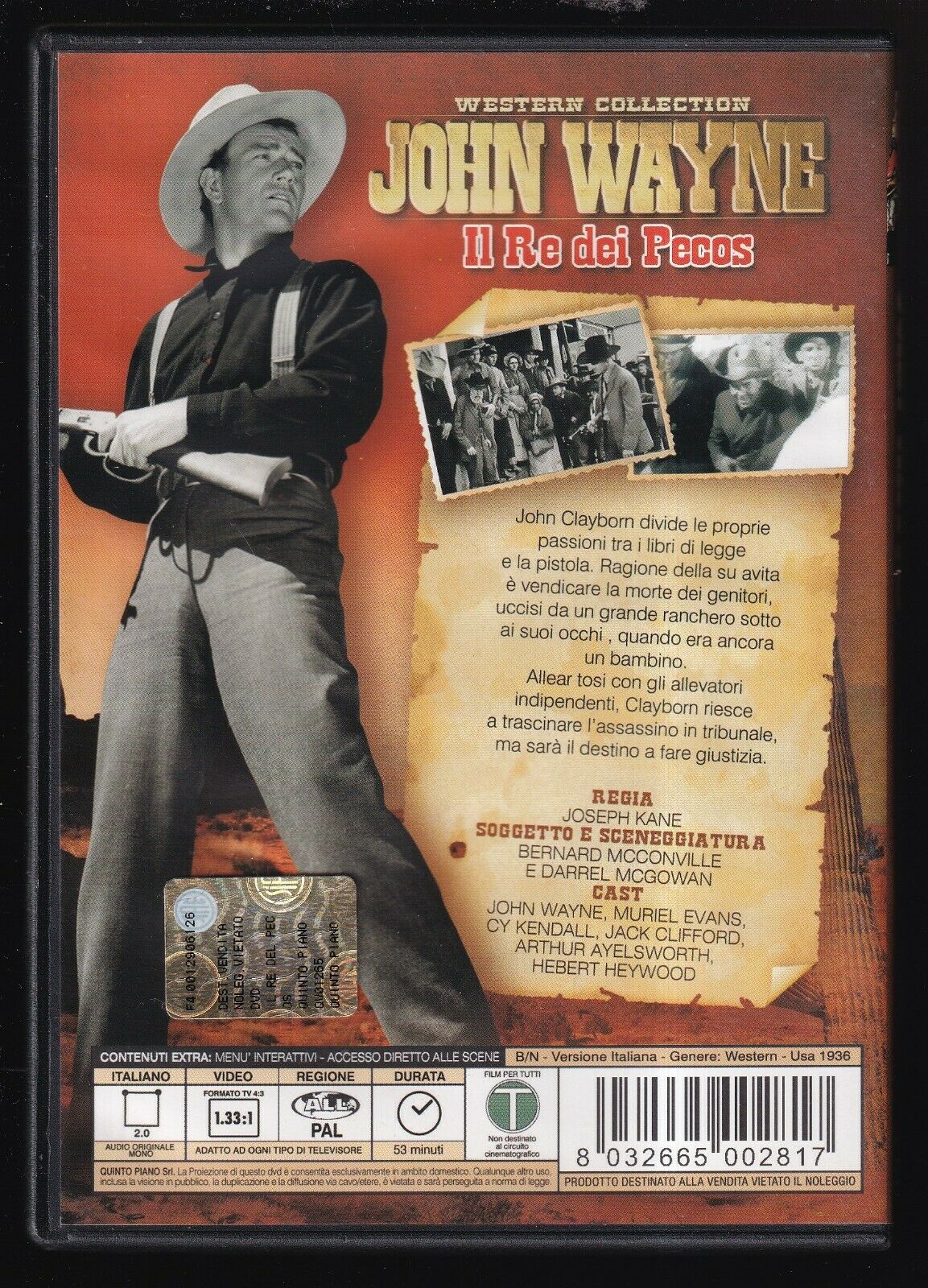 EBOND Il Re Dei Pecos DVD D555954