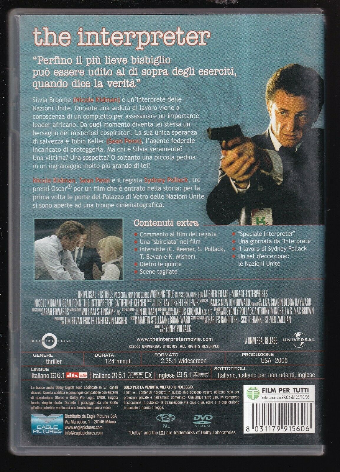 EBOND The Interpreter DVD D556033