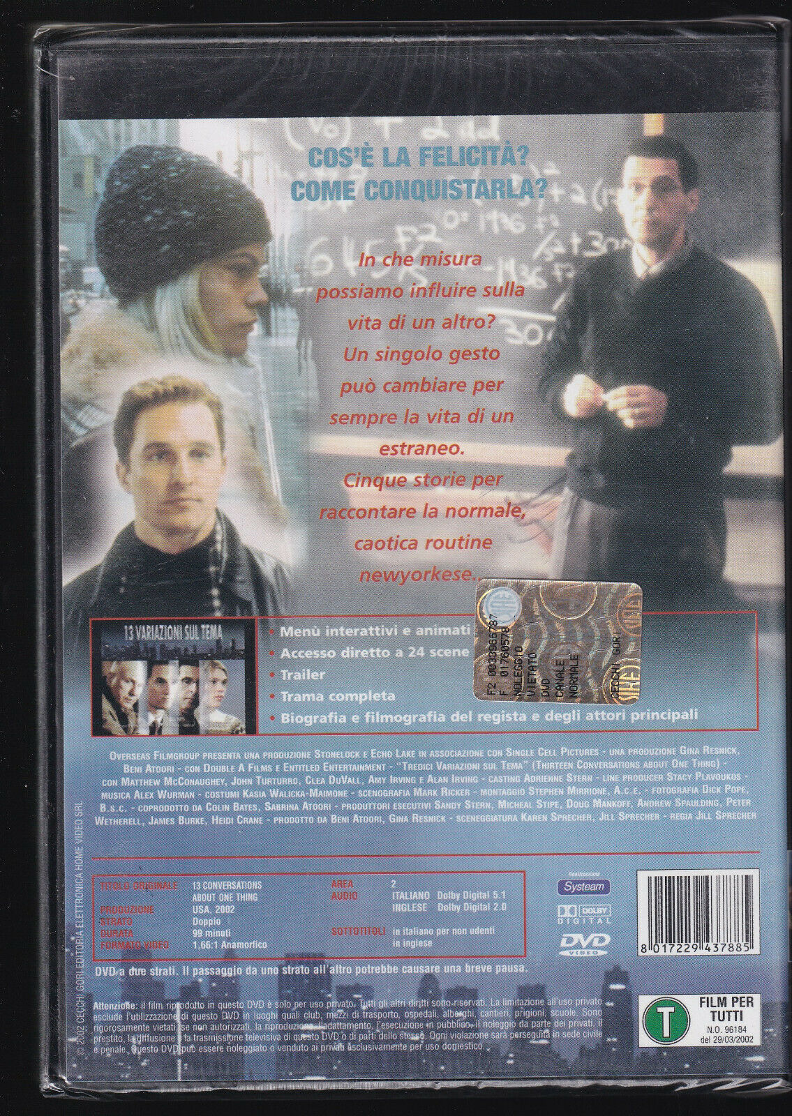 EBOND Tredici Variazioni Sul Tema DVD D556236