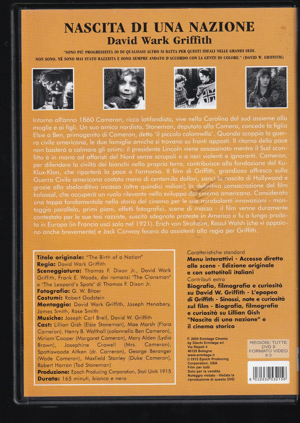 EBOND Nascita Di Una Nazione DVD D556264
