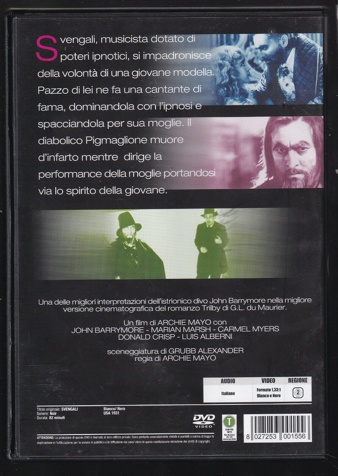 EBOND Svengali DVD D556453