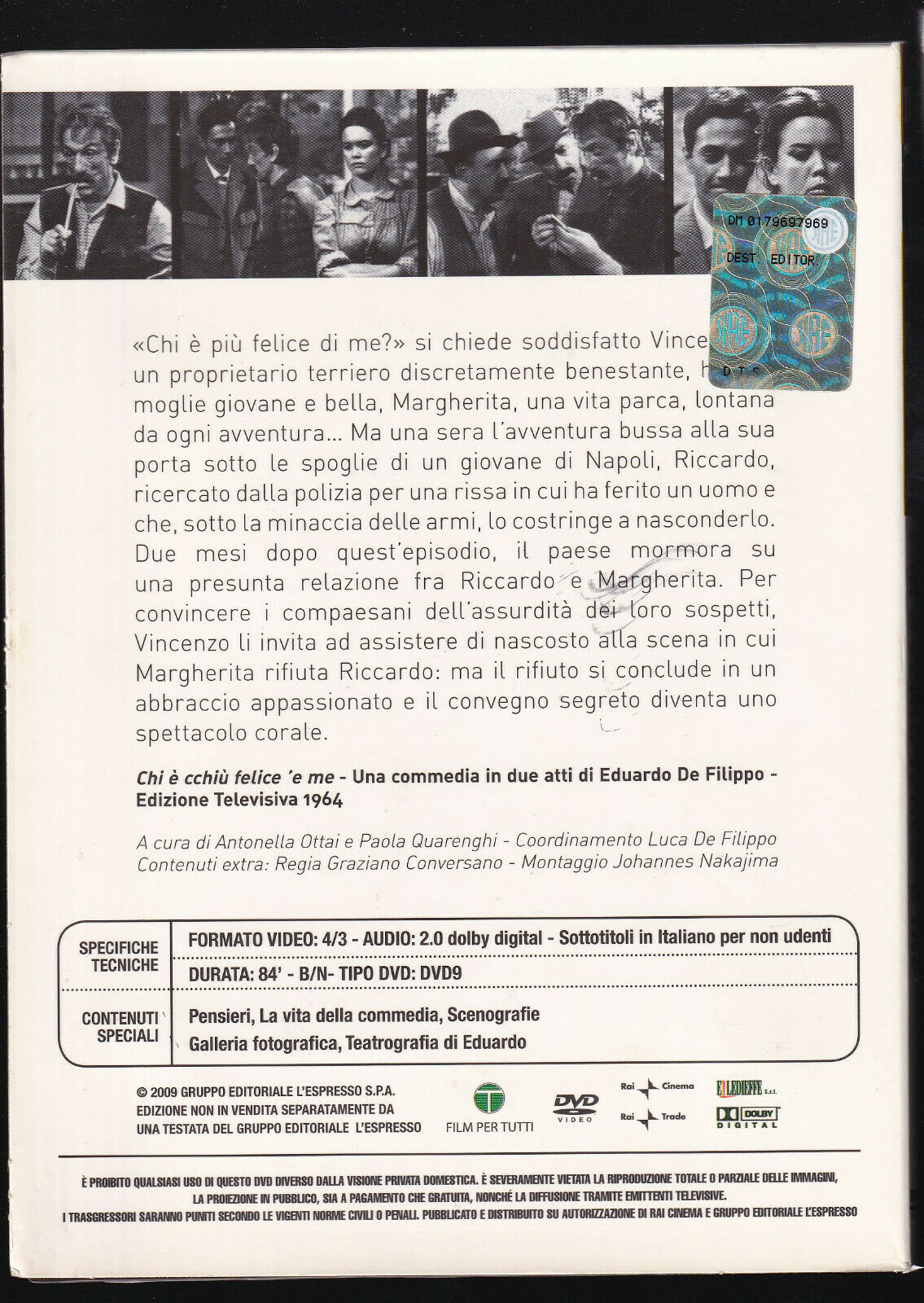 EBOND Chi E' Cchiu' Felice E Me DVD D556461