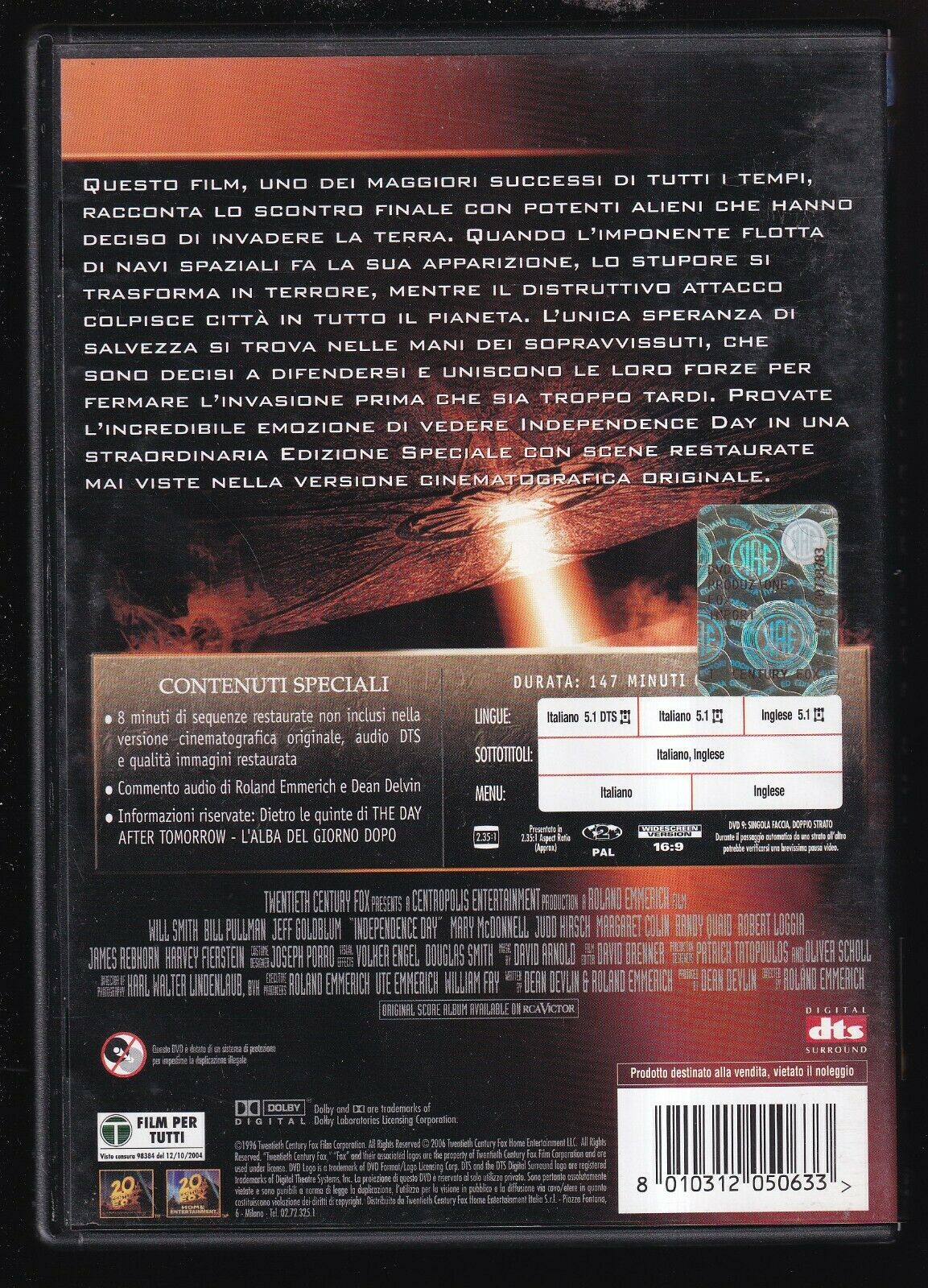 EBOND Independence Day DVD D556611