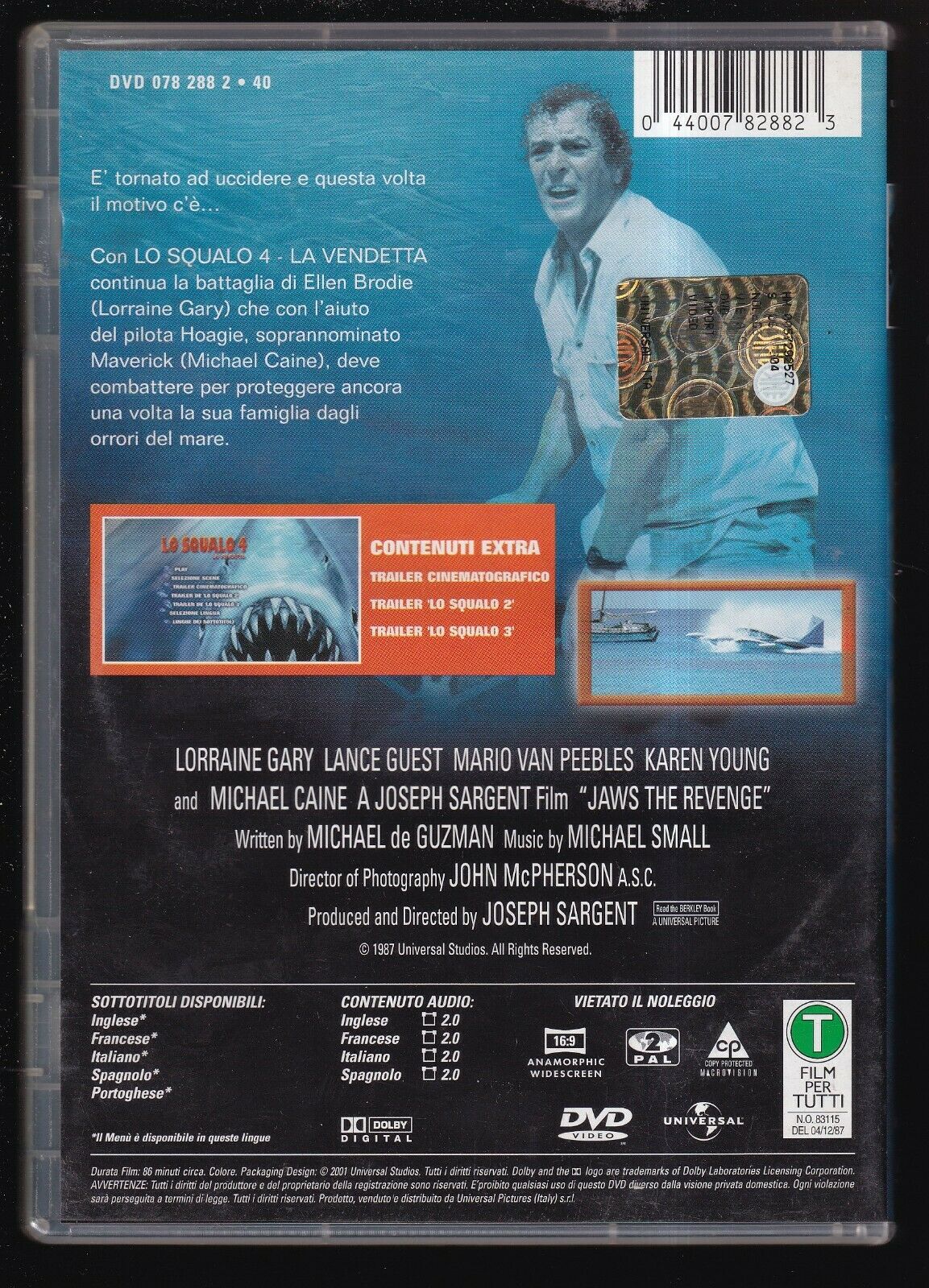 EBOND Lo Squalo 4 - La Vendetta DVD D556625