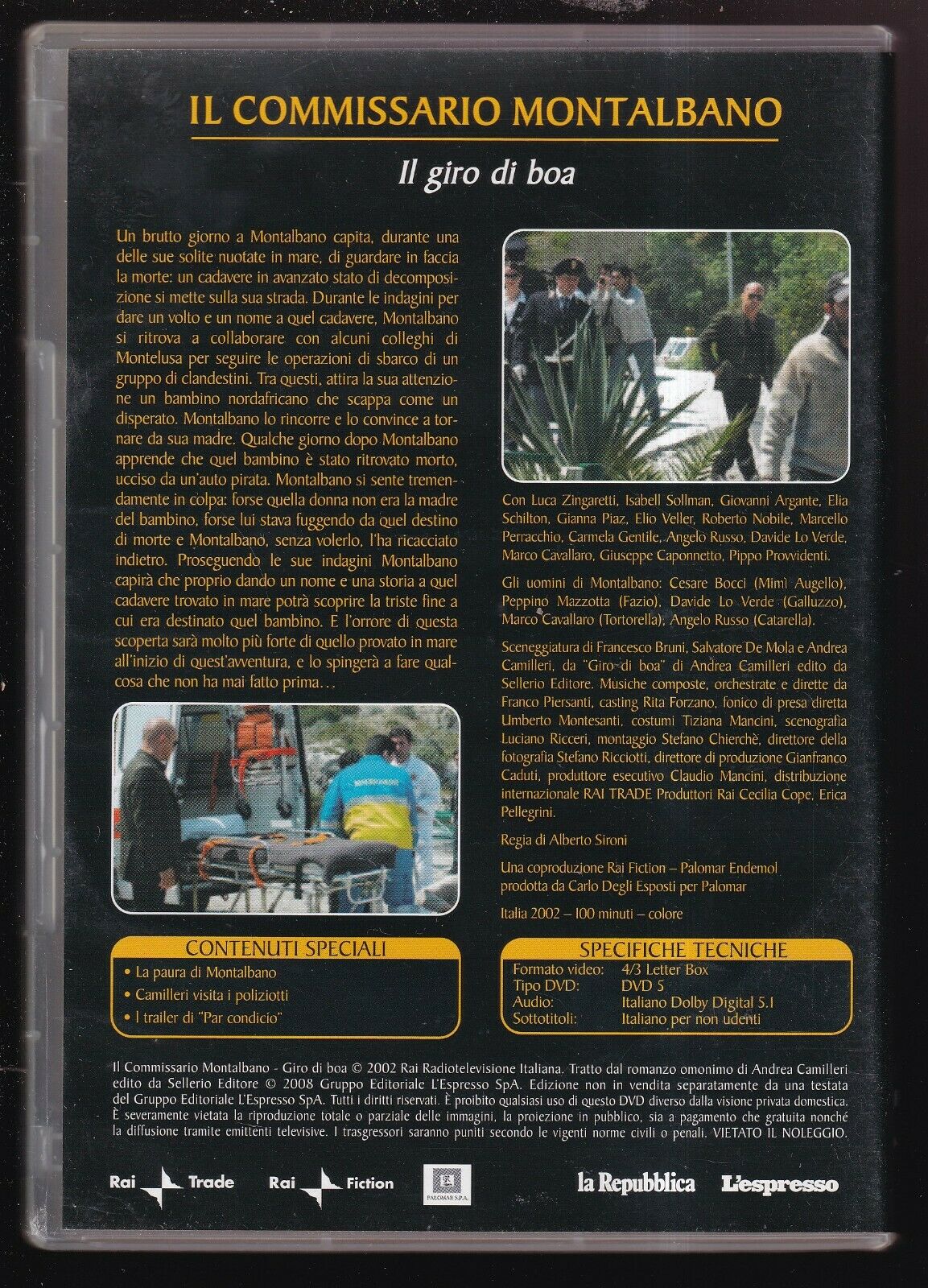 EBOND Il Giro Di Boa Il Commissario Montalbano Vo.11 DVD Editoriale D556842