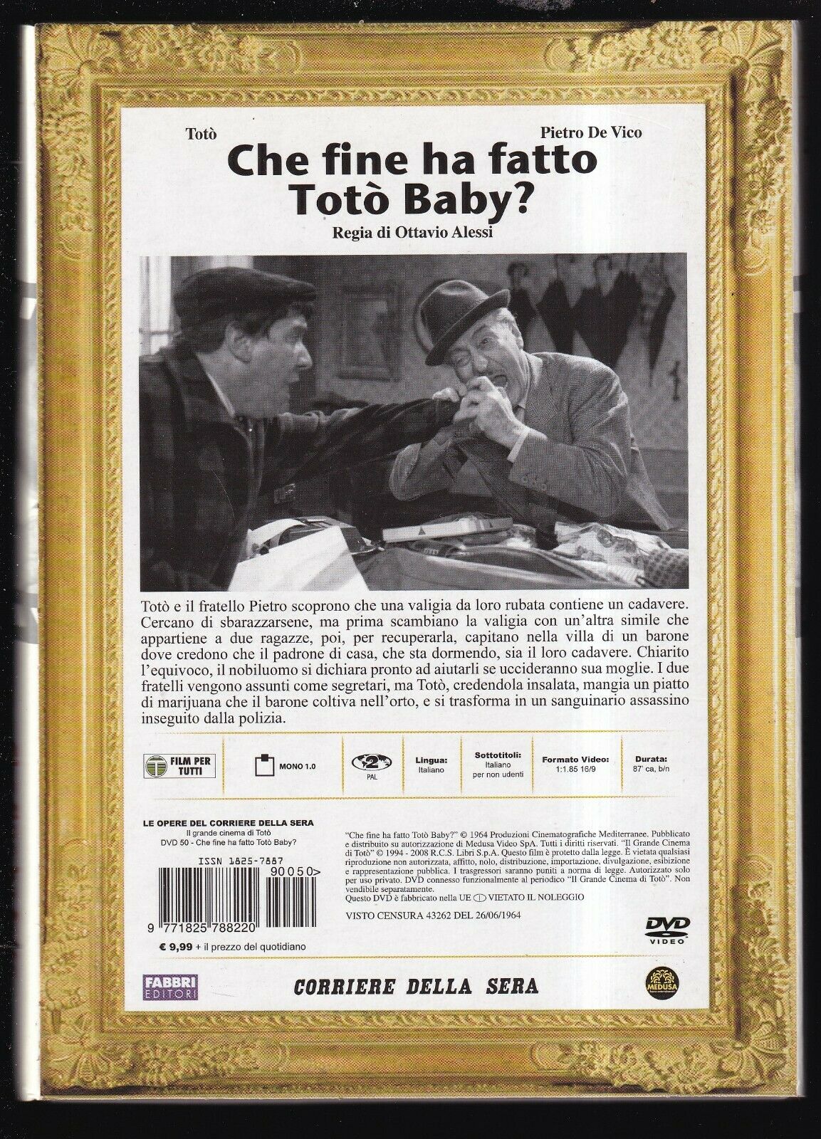 EBOND Che Fine Ha Fatto Toto Baby? Il Cinema Di Toto Vol.50 DVD EDitoria D556928