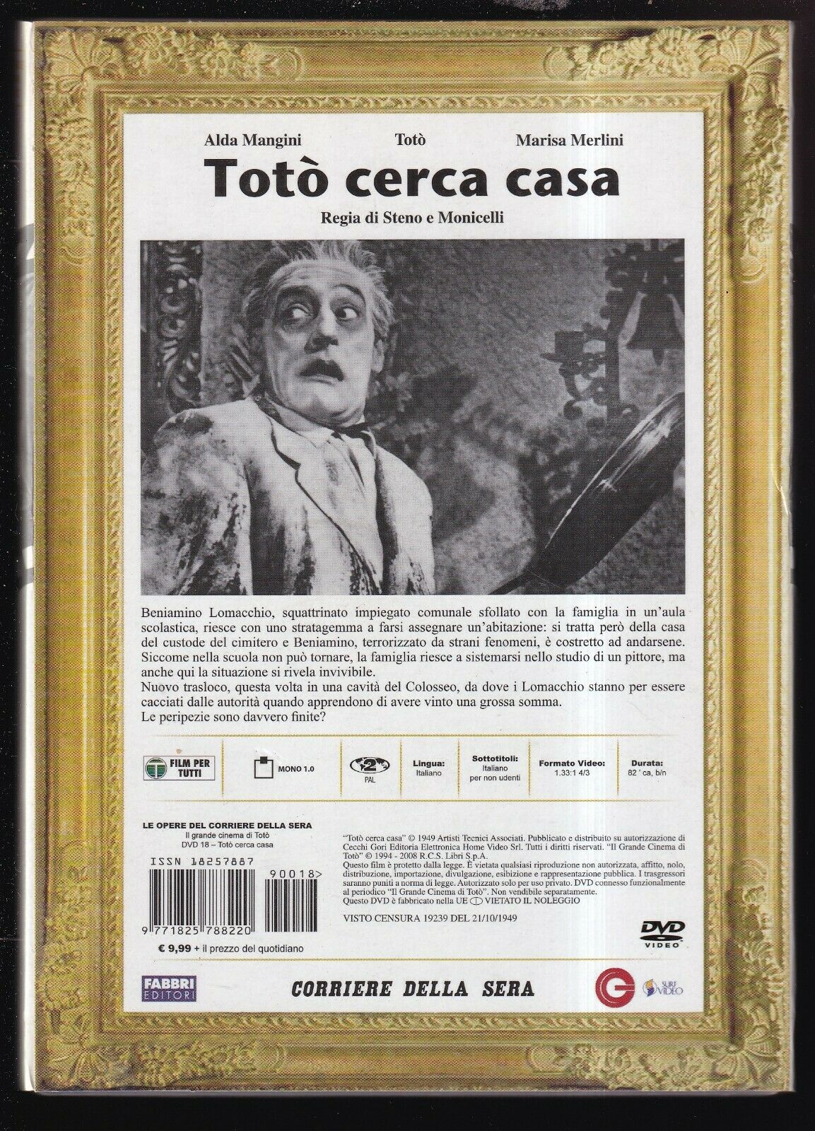 EBOND Toto Cerca Casa Il Grande Cinema Di Toto Vol.18 DVD Editoriale D556942