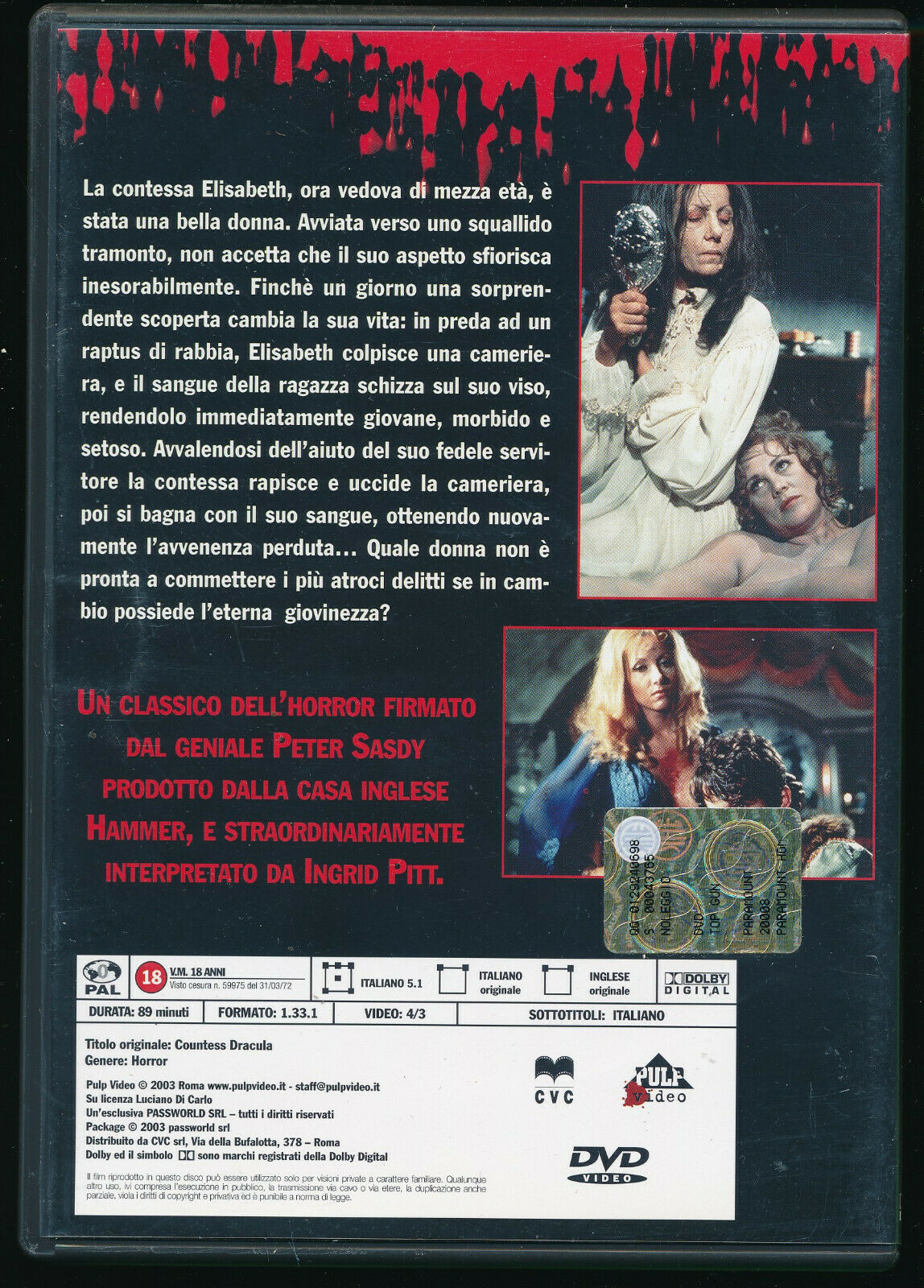 EBOND Countess Dracula DVD D557060