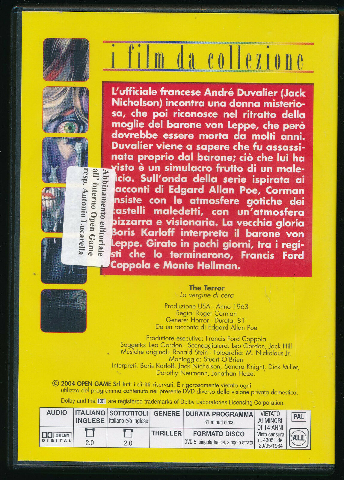 EBOND La Vergine Di Cera DVD D557133