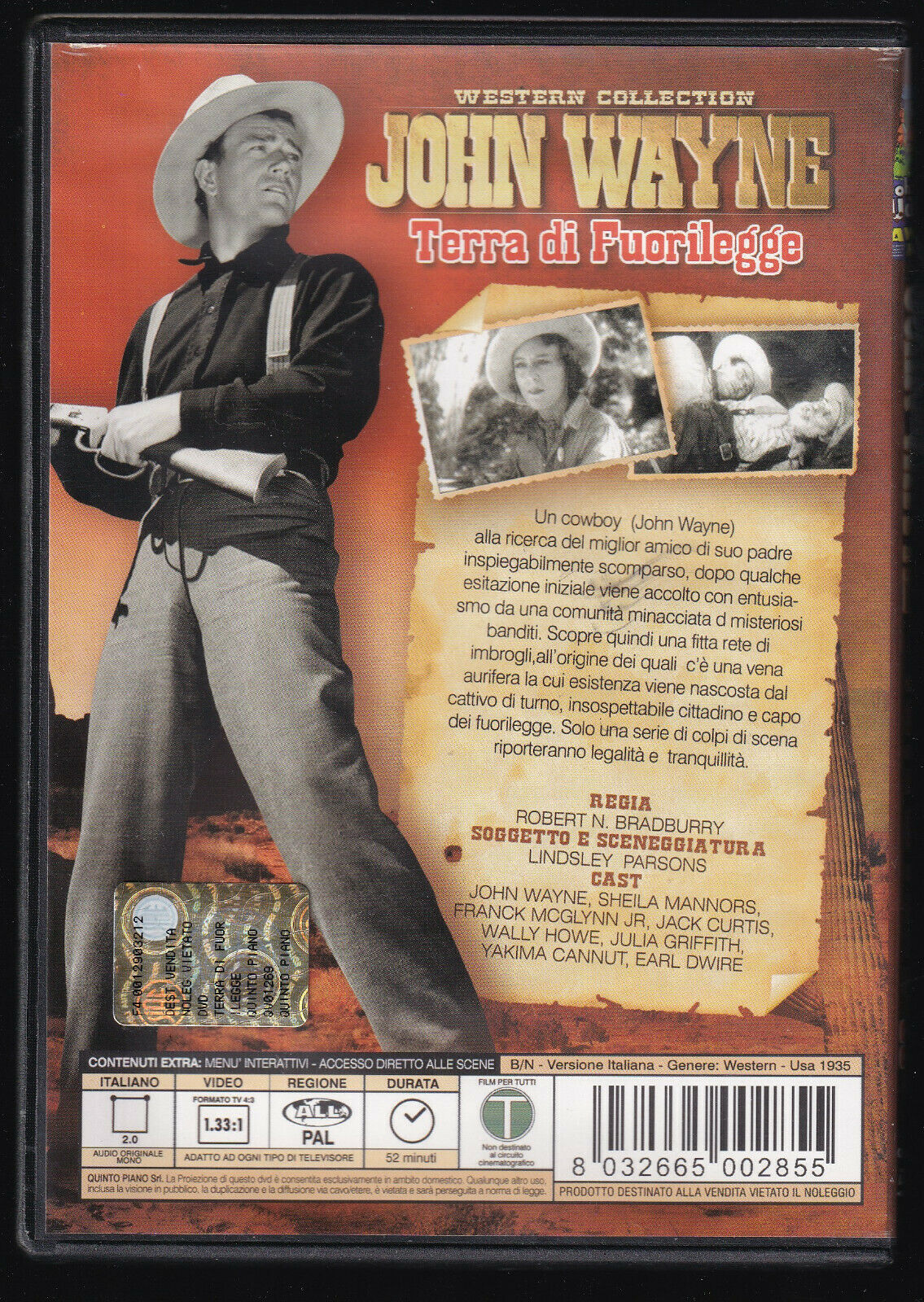EBOND Terra Di Fuorilegge   DVD D557254