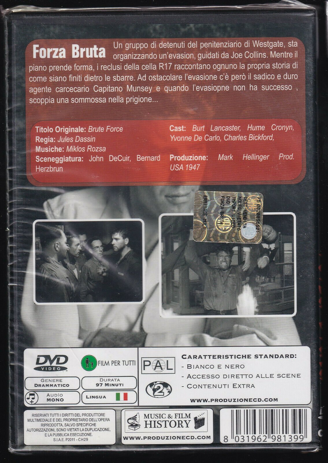 EBOND Forza Bruta DVD D557401