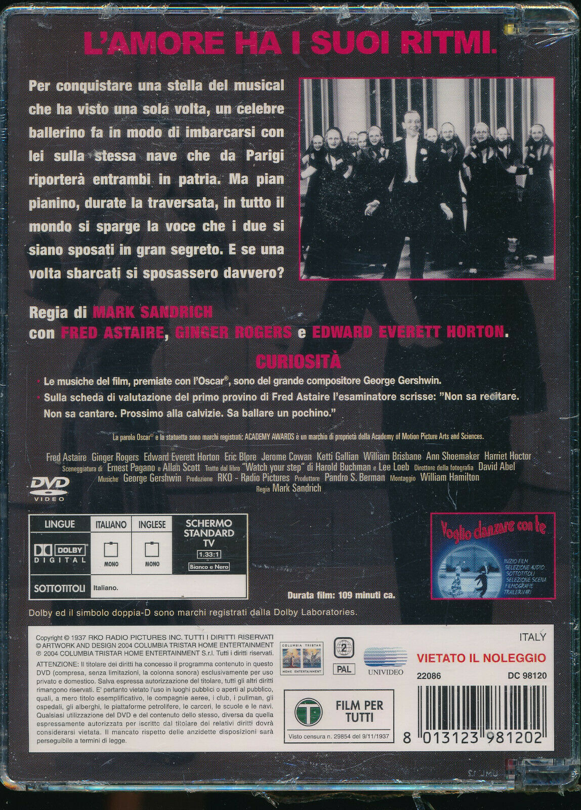 EBOND Voglio Danzare Con Te DVD D557505