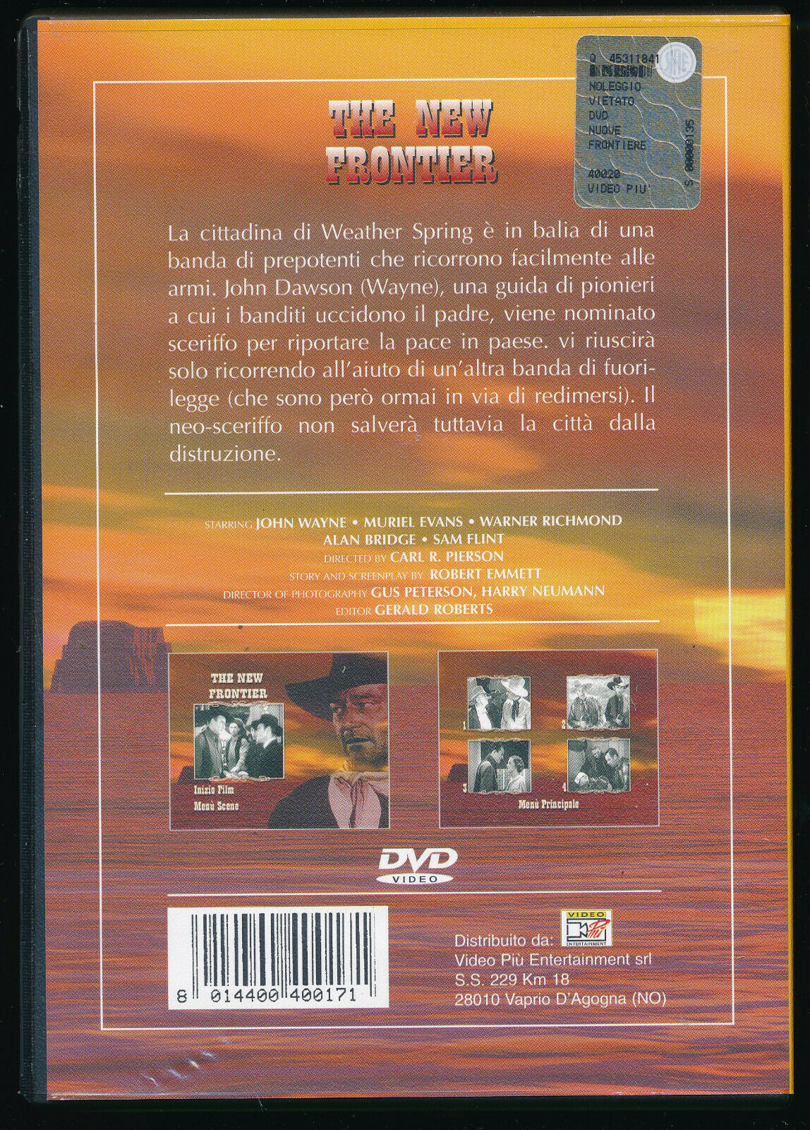 EBOND  The New Frontier DVD D557511