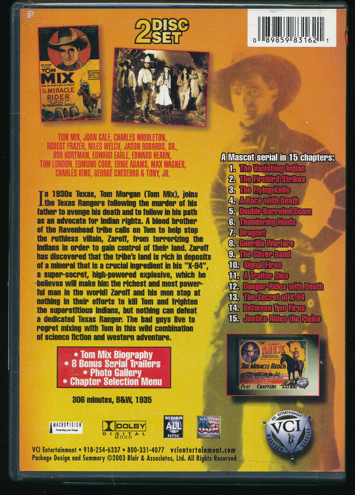 EBOND The Miracle Rider DVD Uk Edition D557562