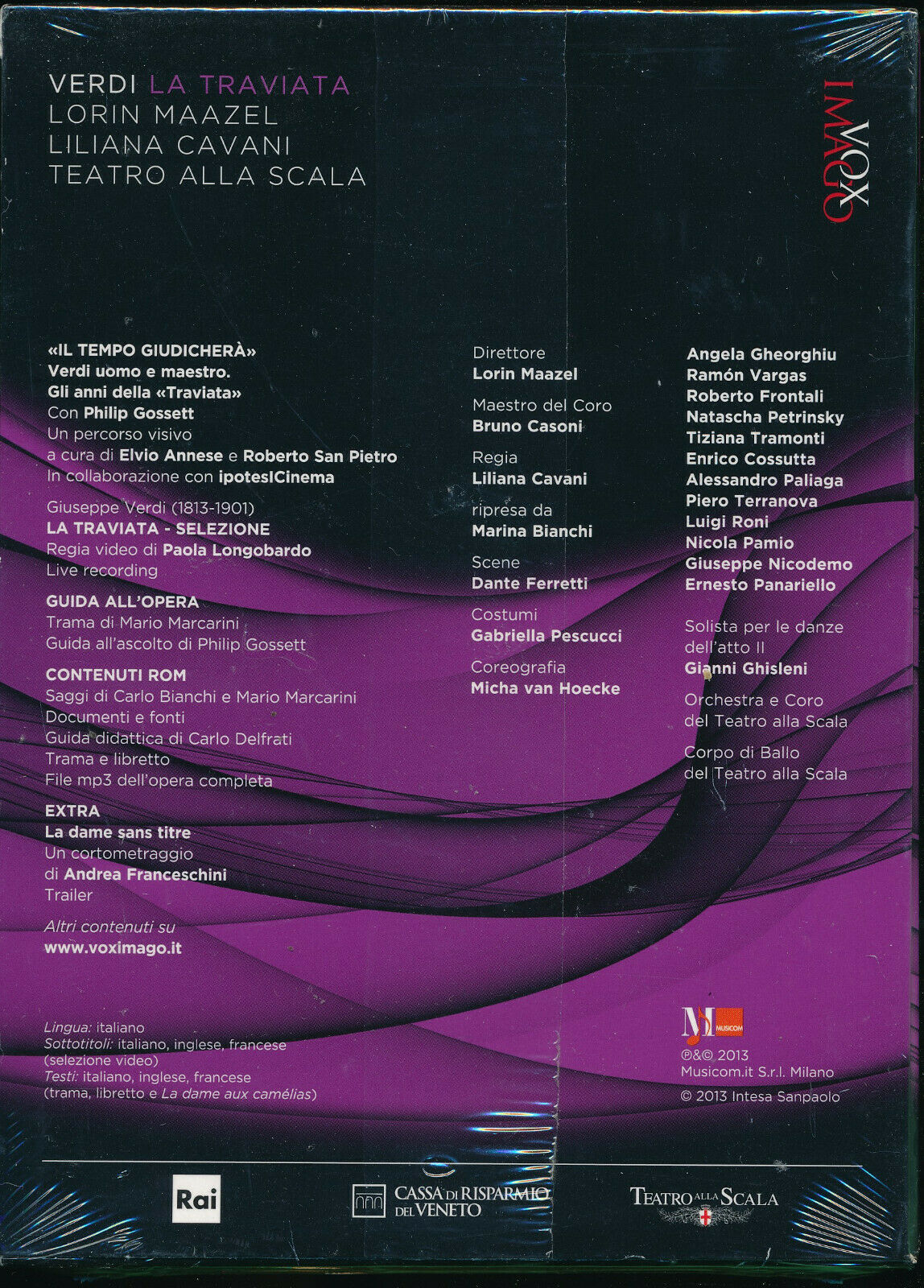 EBOND Verdi - La Traviata - Lorin Maazel - Liliana Cavani DVD D557654