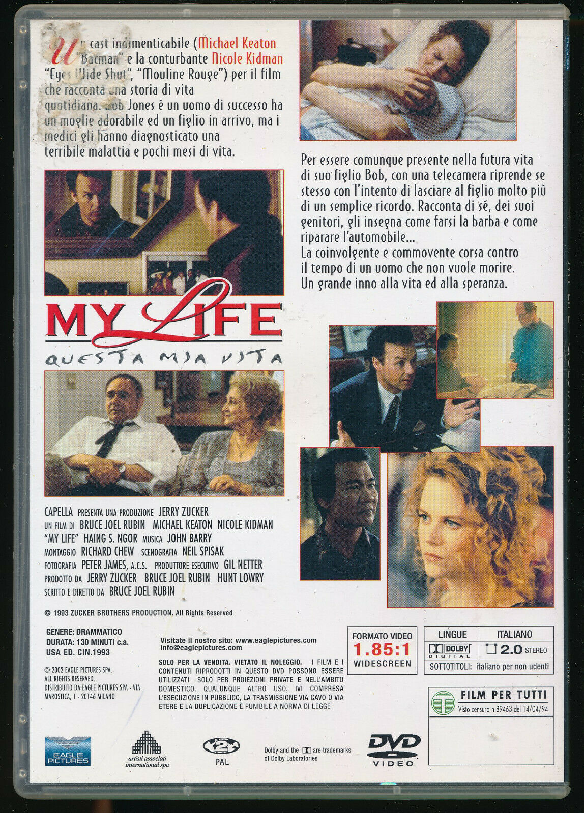 EBOND My Life - Questa Mia Vita DVD Slim D557755