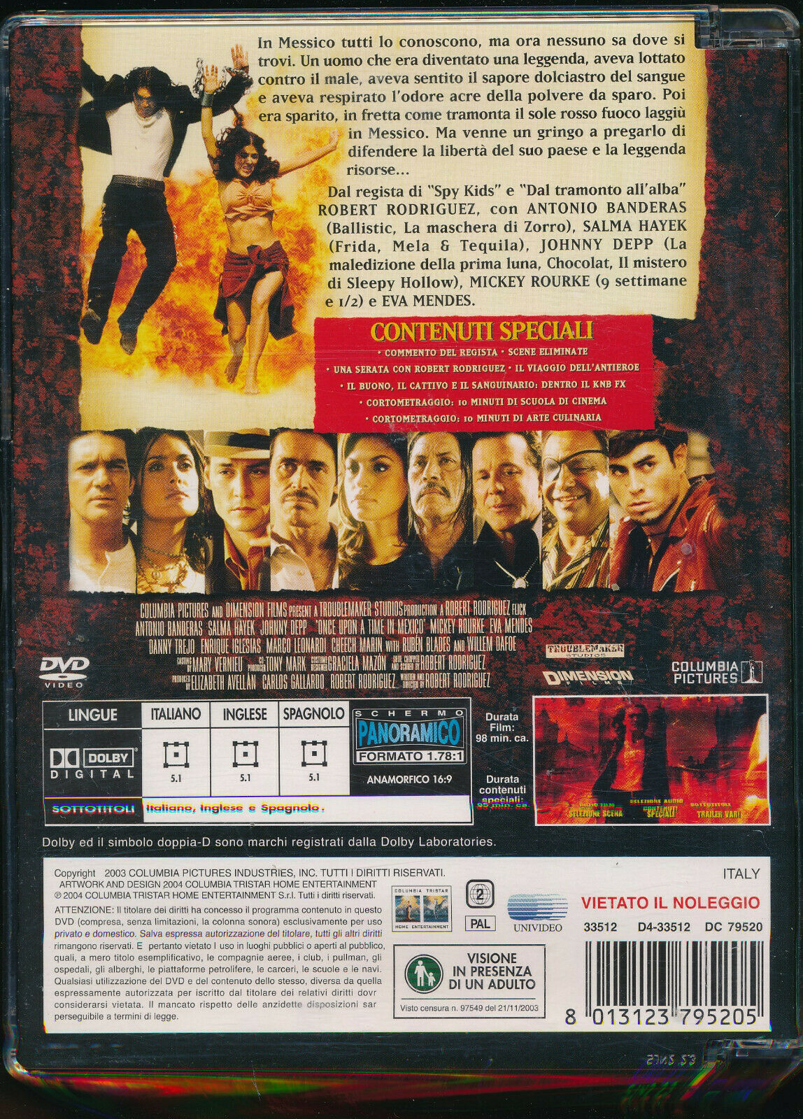 EBOND C'era Una Volta In Messico DVD Super Jewel Box D557815