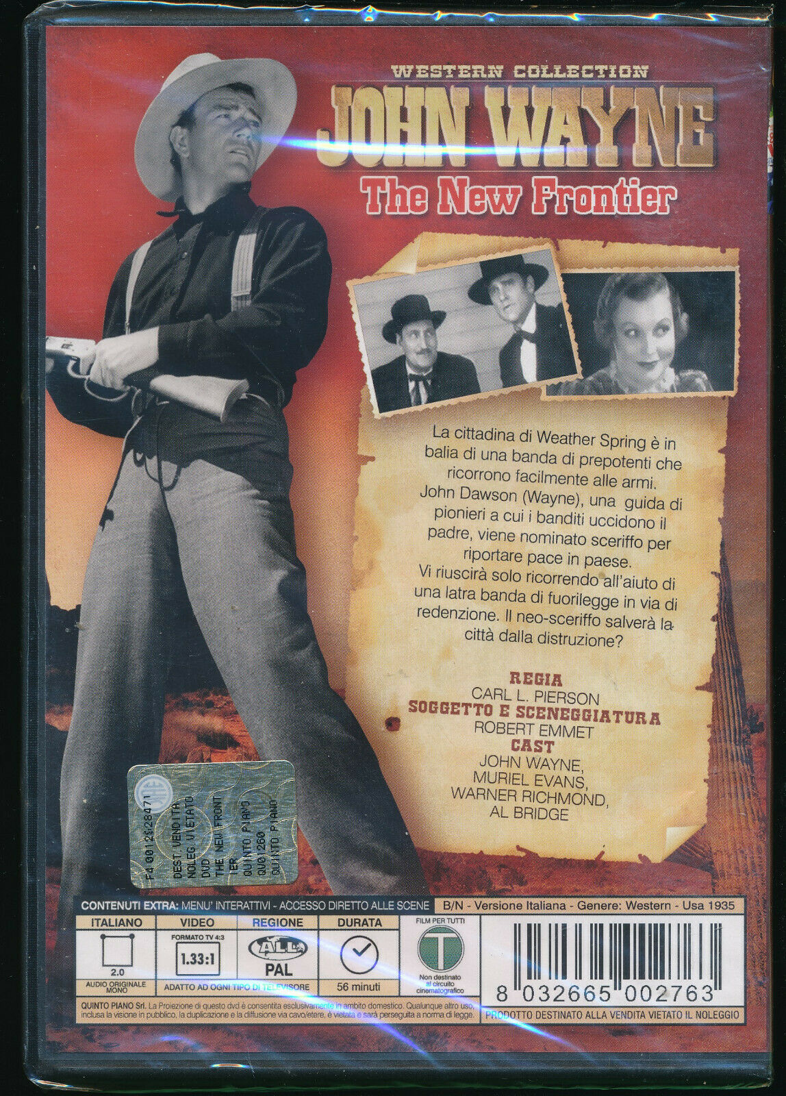 EBOND The New Frontier  DVD D557916
