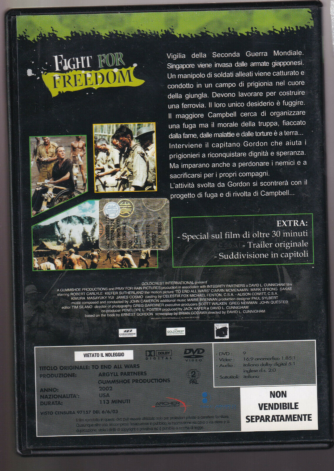 EBOND Fight For Freedom DVD D558107