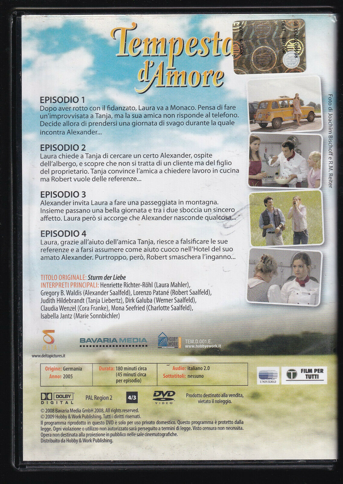 EBOND Tempesta D'amore Stagione 1 Episodi 1-4 DVD Editoriale D