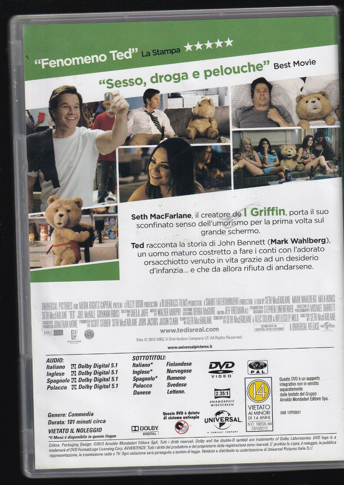 EBOND Ted DVD D558235