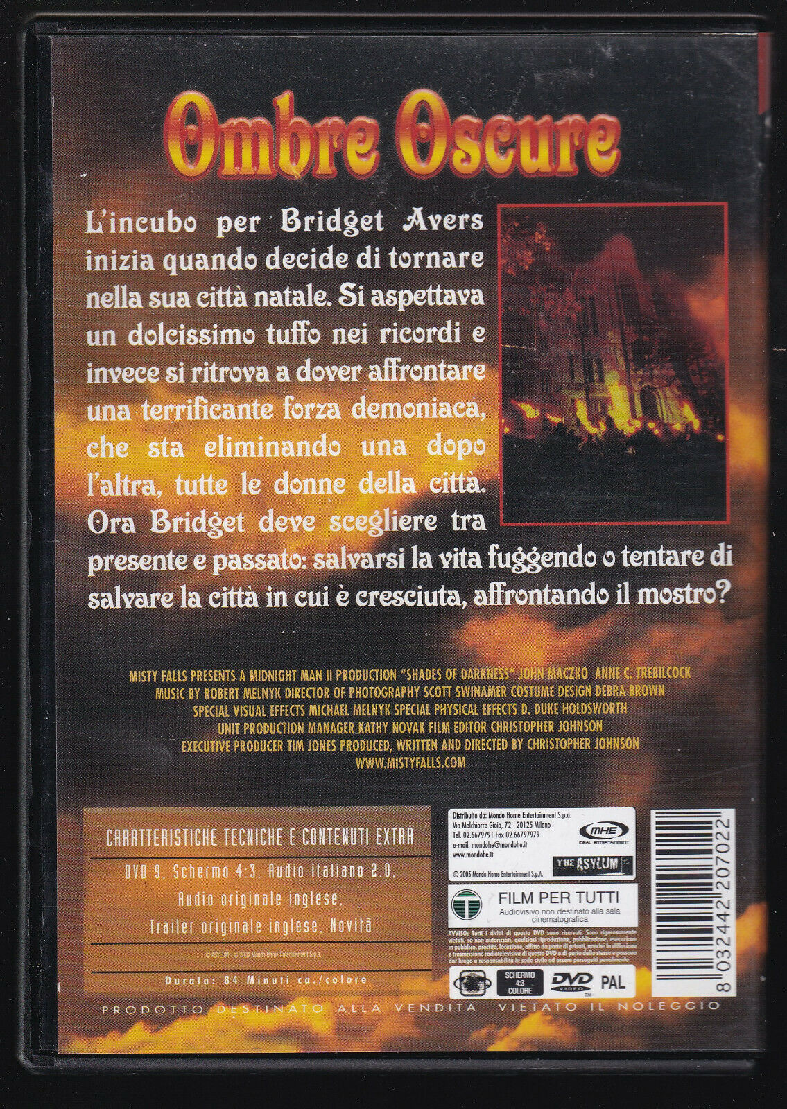 EBOND Ombre Oscure DVD D558248
