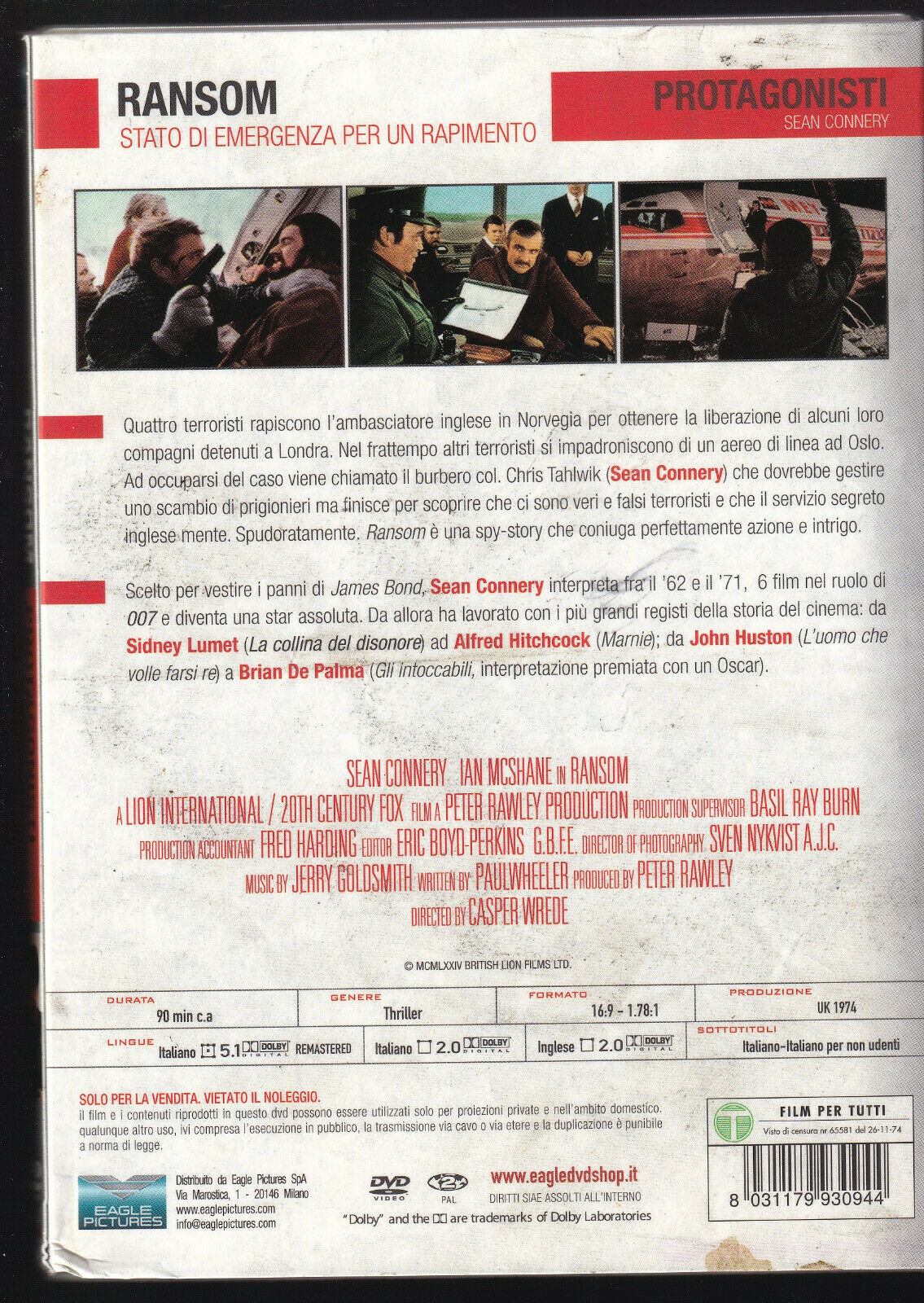 EBOND Ransom DVD D558644