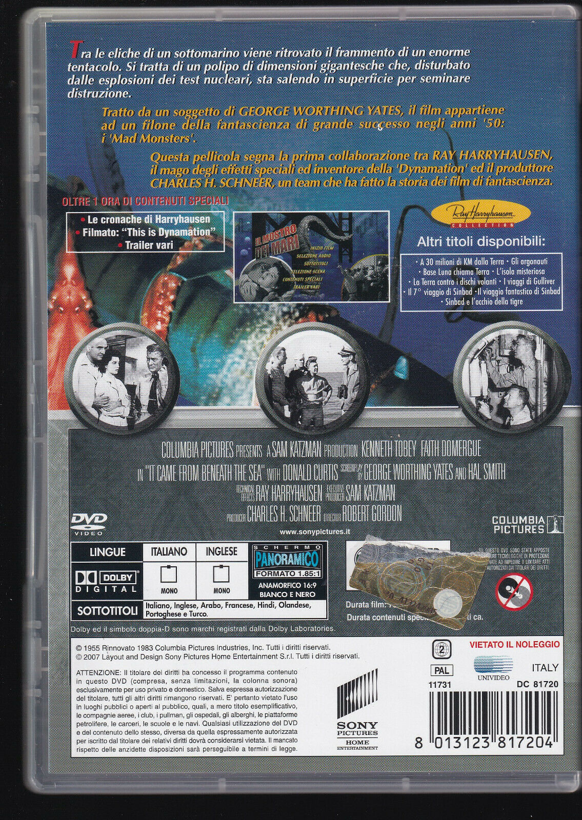 EBOND Il Mostro Dei Mari DVD D558863