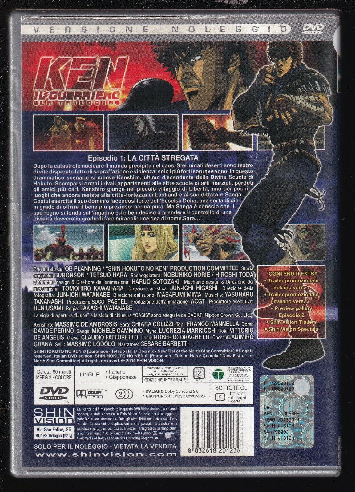 EBOND Ken Il Guerriero La Trilogia #01 La Citta Stregata DVD Ex Noleggio D559127