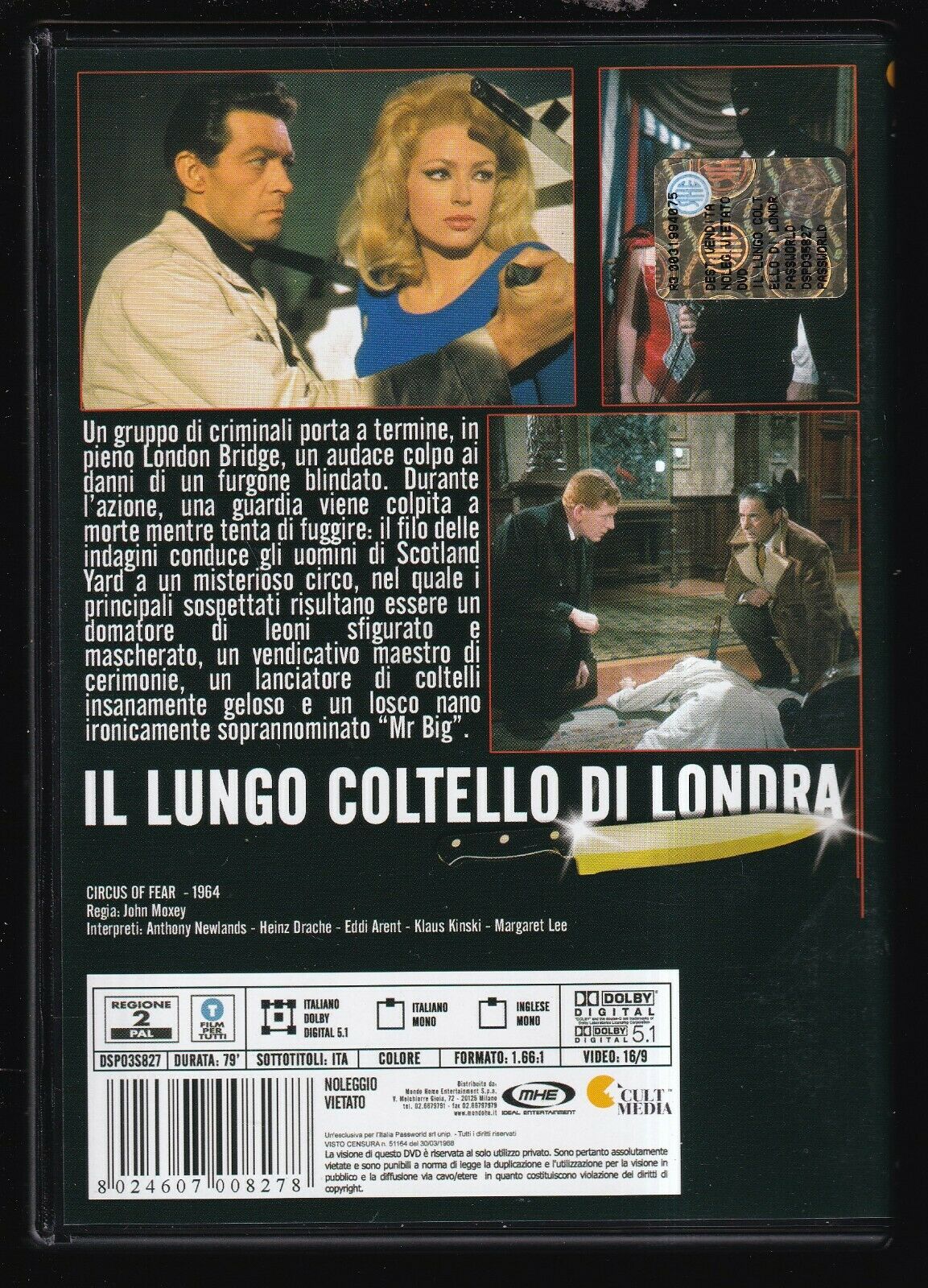 EBOND Il Lungo Coltello Di Londra DVD D559241