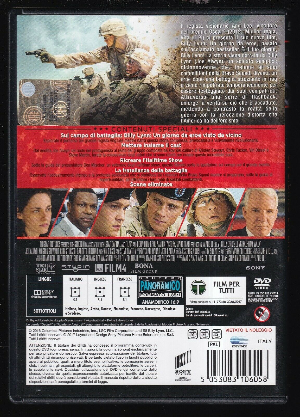 EBOND Billy Lynn: Un Giorno Da Eroe DVD Ex Noleggio D559258