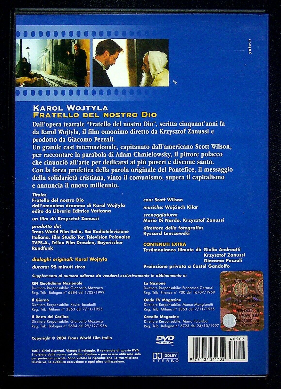 EBOND Fratello Del Nostro Dio DVD DVD Editoriale D559538