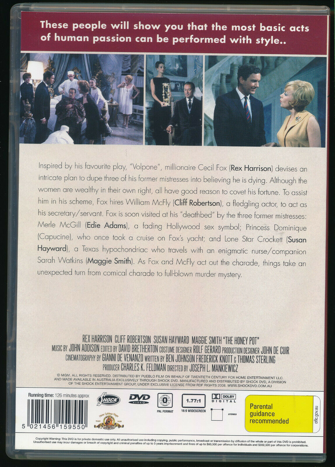 EBOND The Honey Pot DVD Usa Edition D559733