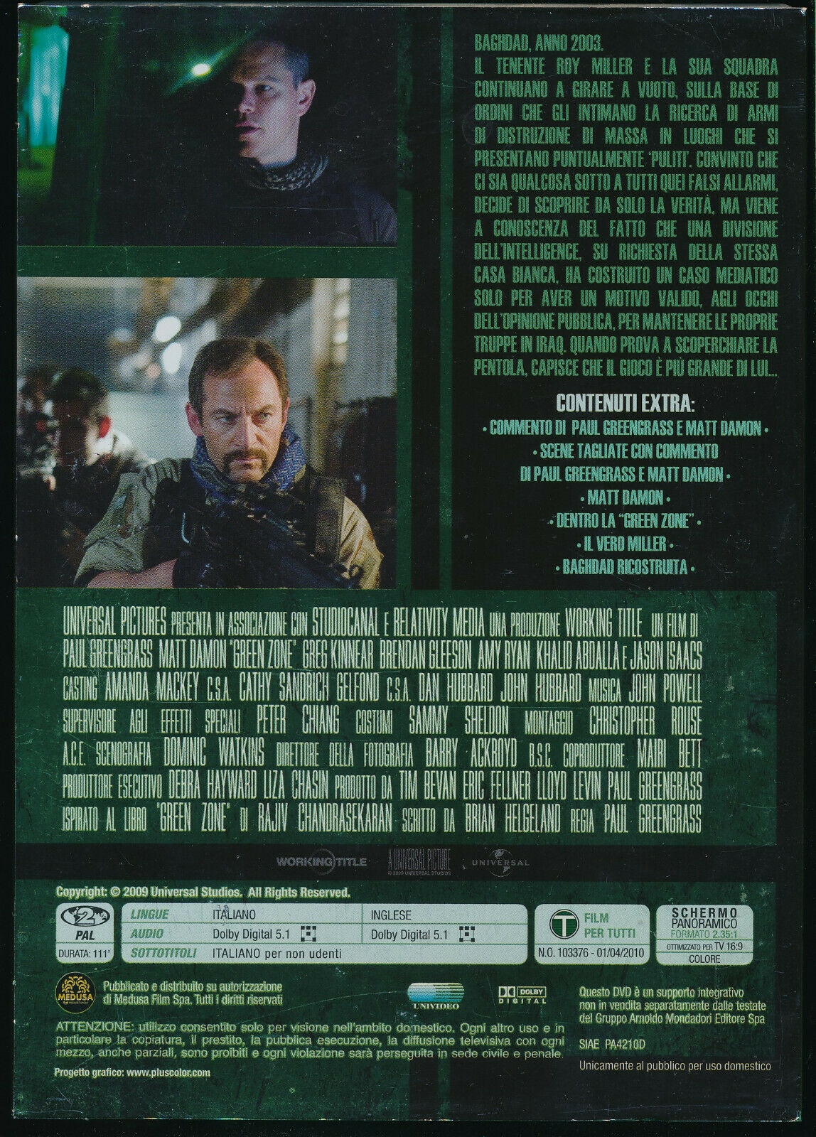 EBOND Green Zone DVD D559961