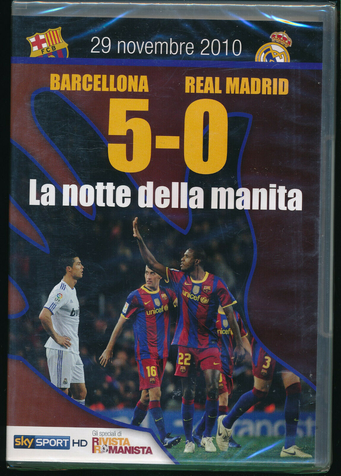 EBOND Barcellona-real Madrid 5-0 La Notte Della Manita DVD Editoriale D560164