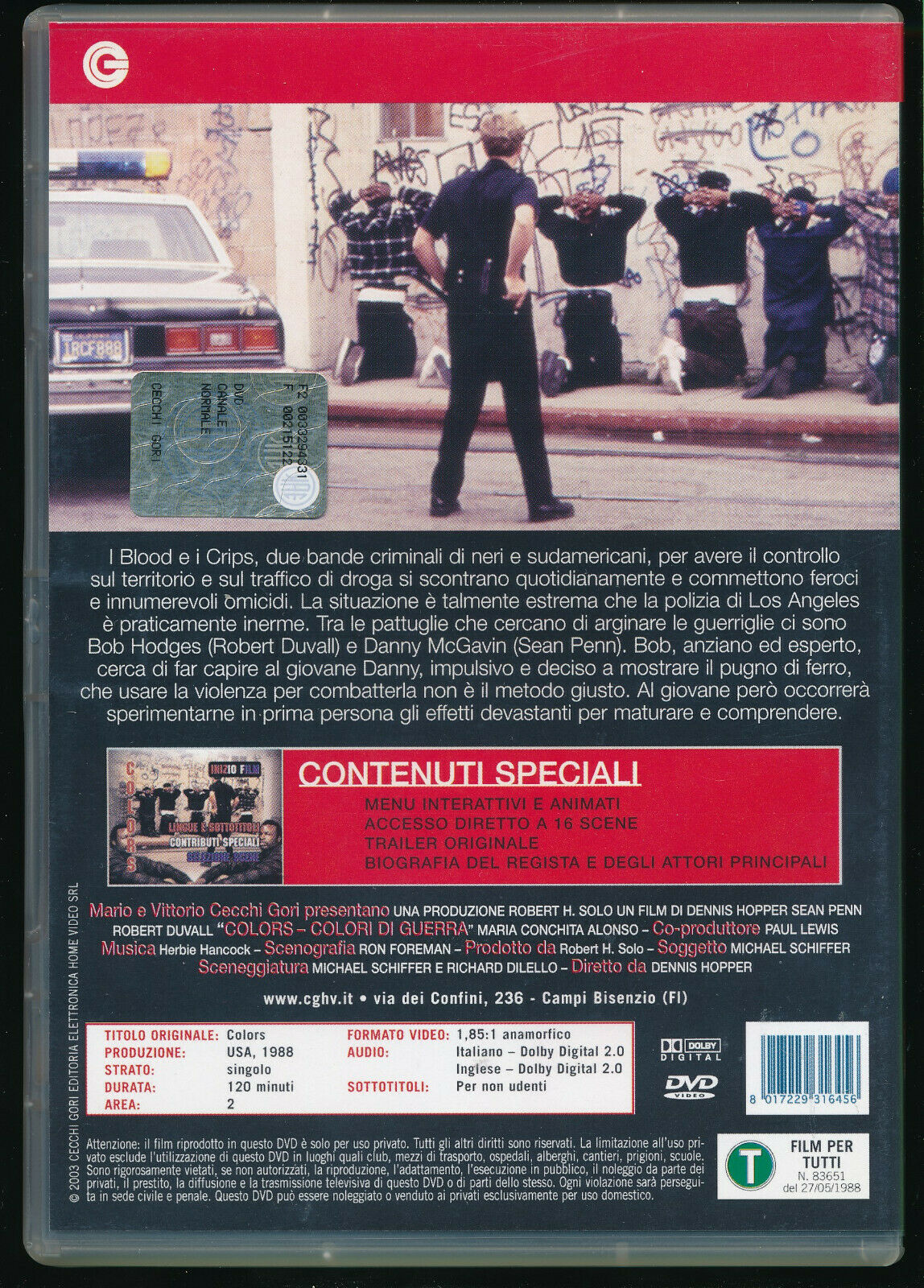 EBOND Colors Colori Di Guerra DVD D560344