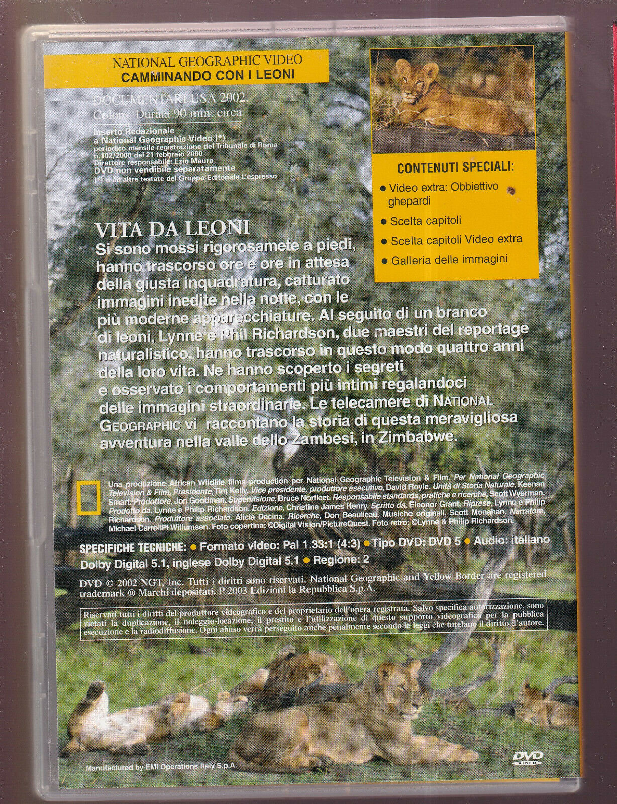 EBOND Camminando Con I Leoni DVD D560634