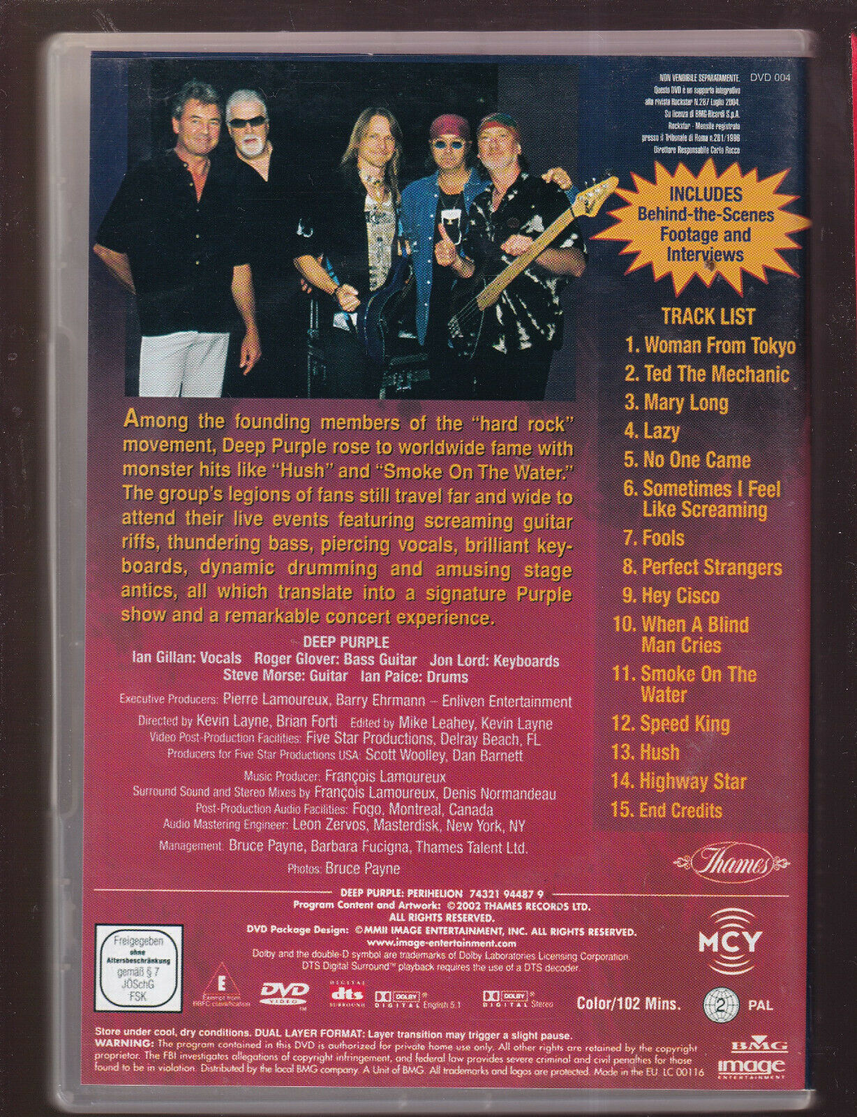 EBOND Deep Purple Perihelion DVD D560636