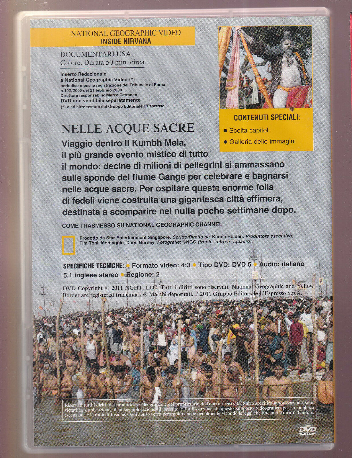 EBOND Inside Nirvana National Geographic DVD D560704